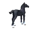 Figurka Hanoverian Foal Black Animal Planet