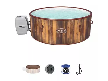 Bestway jacuzzi Lay-Z- SPA Helsinki z masażem i podgrzewaczem wody 5-7 osobowe 180x66