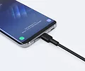 AUKEY CB-CA3 OEM nylonowy kabel Quick Charge USB C-USB A 3.1 | FCP | AFC | 3m | 5Gbps | 3A | 60W PD | 20V
