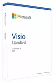 Microsoft Visio Standard 2021 PL 32-bit/x64 D86-05965 Zastępuje P/N: D86-05838