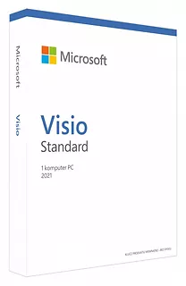 Microsoft Visio Standard 2021 PL 32-bit/x64 D86-05965 Zastępuje P/N: D86-05838