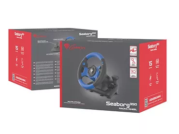Genesis Kierownica Seaborg 350 PC/PS3/PS4/XONE/X360/NSWITCH