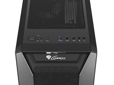 Genesis Obudowa Irid 513 z oknem, USB 3.0