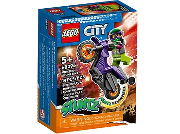 LEGO City 60296 Wheelie na motocyklu kaskaderskim