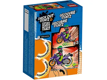 LEGO City 60296 Wheelie na motocyklu kaskaderskim