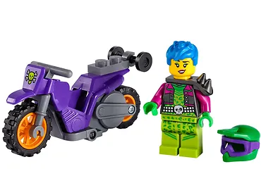 LEGO City 60296 Wheelie na motocyklu kaskaderskim