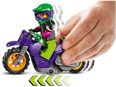 LEGO City 60296 Wheelie na motocyklu kaskaderskim