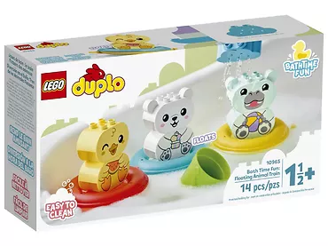 LEGO DUPLO 10965 Zabawa w kąpieli: pływający pociąg ze zwierzątkami