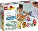 LEGO Klocki DUPLO 10966 Zabawa w kąpieli: pływająca wyspa ze zwierzątkami