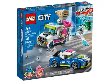 LEGO City 60314 Policyjny pościg za furgonetką z lodami