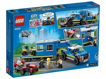 LEGO City 60315 Mobilne centrum dowodzenia policji