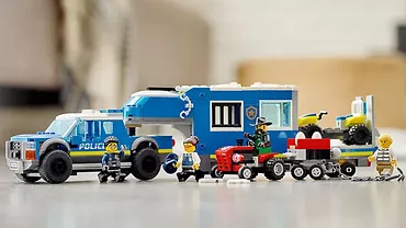 LEGO City 60315 Mobilne centrum dowodzenia policji