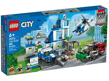 LEGO City 60316 Posterunek policji