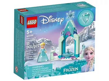 LEGO Disney Princess 43199 Dziedziniec zamku Elzy