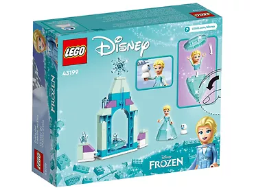 LEGO Disney Princess 43199 Dziedziniec zamku Elzy
