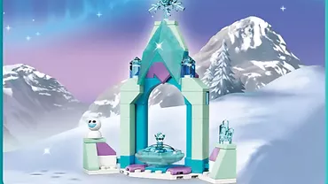 LEGO Disney Princess 43199 Dziedziniec zamku Elzy