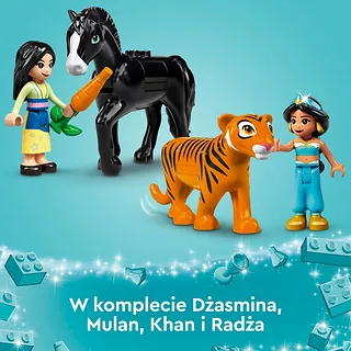 LEGO Klocki Disney Princess 43208 Przygoda Dżasminy i Mulan