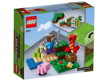LEGO Klocki Minecraft 21177 Zasadzka Creepera