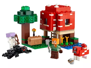 LEGO Minecraft 21179 Dom w grzybie