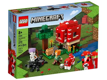 LEGO Minecraft 21179 Dom w grzybie