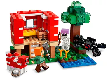 LEGO Minecraft 21179 Dom w grzybie