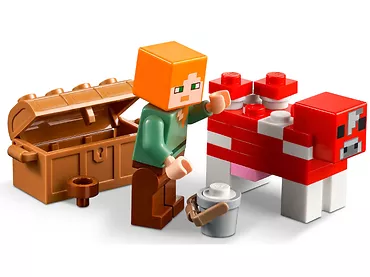 LEGO Minecraft 21179 Dom w grzybie