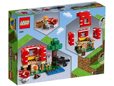 LEGO Minecraft 21179 Dom w grzybie