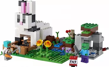 LEGO Klocki Minecraft 21181 Królicza farma