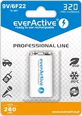 everActive Akumulator 6F22/9V Ni-MH 320 mAh 1 szt. ready to use