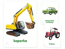 CzuCzu Karty obrazkowe na sznurku Pojazdy 2+ 2152