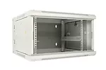 Extralink Szafka wisząca rack 6U 600x600 szara dwusekcyjna