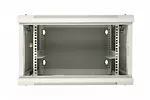 Extralink Szafka wisząca rack 6U 600x600 szara dwusekcyjna