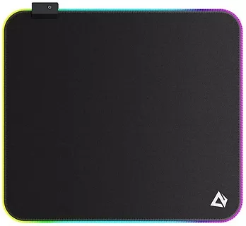 AUKEY KM-P8 RGB M gamingowa podkładka pod mysz | 450x400x4mm | wodoodporna | gumowany spód | 11 efektów świetlnych