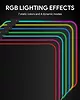 AUKEY KM-P8 RGB M gamingowa podkładka pod mysz | 450x400x4mm | wodoodporna | gumowany spód | 11 efektów świetlnych