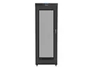 Lanberg Szafa instalacyjna rack stojąca 19 cali 37U 800x1000 czarna drzwi perforowane LCD ( Flat pack)
