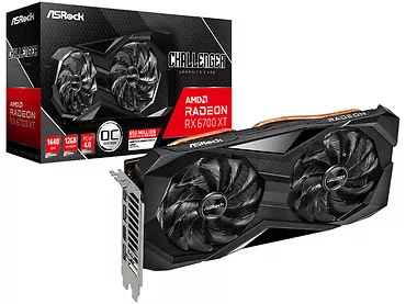 Karta graficzna ASRock RX 6700 XT Challenger D OC 12GB GDDR6