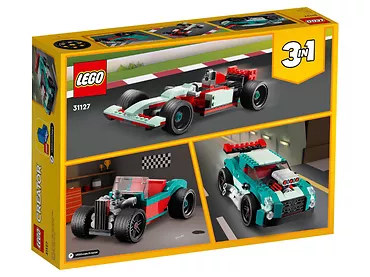 LEGO Klocki Creator 31127 Uliczna wyścigówka 3 w 1