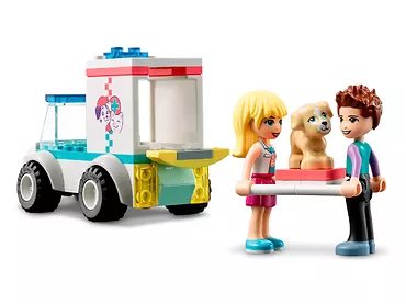 LEGO Klocki Friends 41694 Karetka kliniki dla zwierzątek