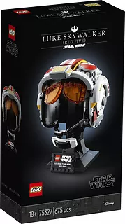 LEGO Klocki Star Wars 75327 Hełm Luke'a Skywalkera - Czerwony Pięć
