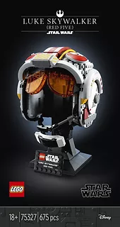 LEGO Klocki Star Wars 75327 Hełm Luke'a Skywalkera - Czerwony Pięć
