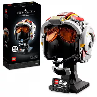 LEGO Klocki Star Wars 75327 Hełm Luke'a Skywalkera - Czerwony Pięć