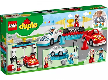 LEGO Klocki DUPLO 10947 Samochody wyścigowe