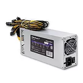 Qoltec Zasilacz PCI-E 1800W | 80 Plus Platinum | Gaming Miner