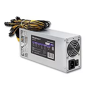 Qoltec Zasilacz PCI-E 1850W | 80 Plus Miner | Gaming Miner