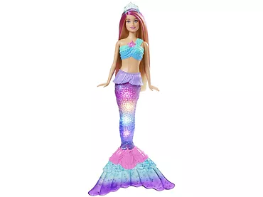 Mattel Lalka Barbie Malibu Syrenka Migoczące światełka