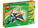 LEGO Klocki Creator 31126 Odrzutowiec naddźwiękowy 3 w 1