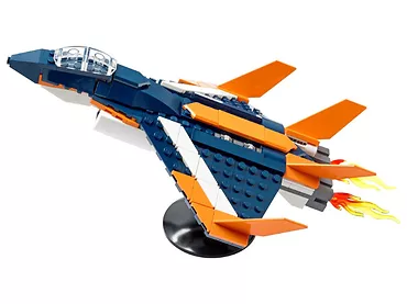 LEGO Klocki Creator 31126 Odrzutowiec naddźwiękowy 3 w 1