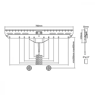 Maclean Uchwyt Do TV OLED 37-80 MC-878 max 50kg