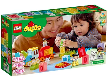 LEGO DUPLO 10954 Pociąg z cyferkami - nauka liczenia