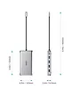 AUKEY CB-C78 aluminiowy HUB USB-C | 12w1 | RJ45 Ethernet 10/100/1000Mbps | 2xUSB 3.1 | 2xUSB 2.0 | 2xHDMI 4k@30Hz | VGA | SD i microSD | USB-C | USB-C